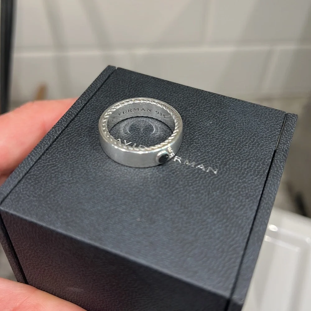David Yurman Men’s Diamond ring